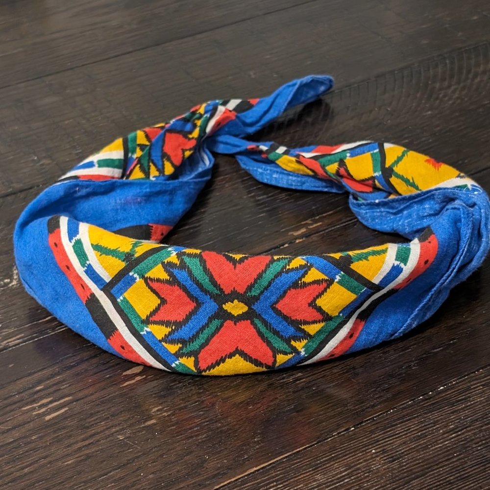 Southwestern Style Cotton Bandana by Paris Accessories